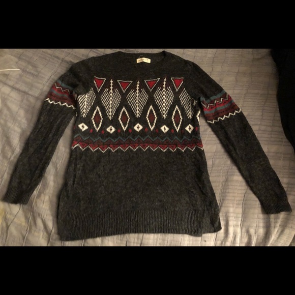 HOLLISTER California Skater Ski SWEATER Ladies sz M RAD Stylish Fall/Winter NM - Picture 1 of 6